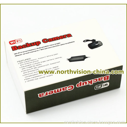 WiFi Car Backup Camera Supports iPhone and Android Phone
